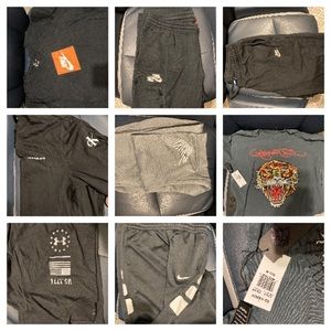 BULK MEN SHIRTS SWEATPANTS NEW AND GENTLY USED XL